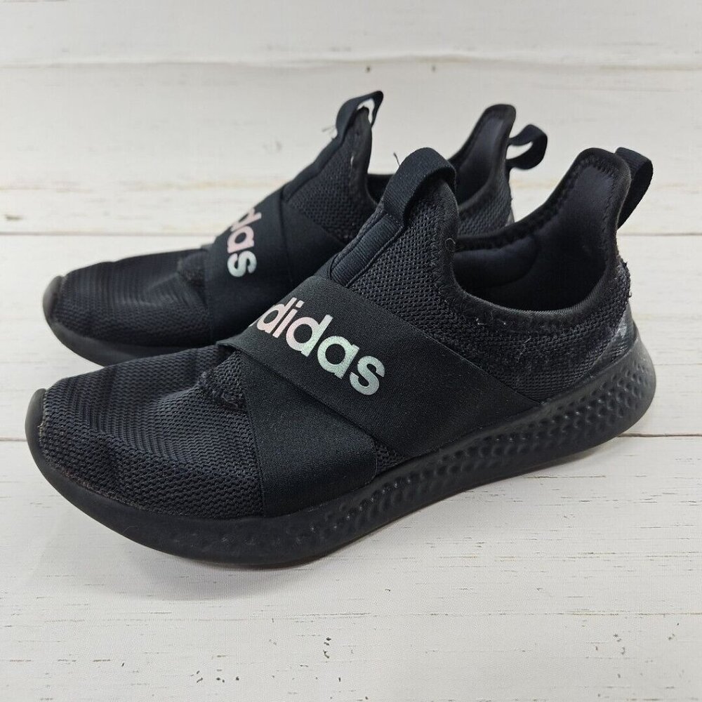 Adidas Womens Puremotion Adapt H02006‎ Black Casual Shoes Sneakers Size 6.5